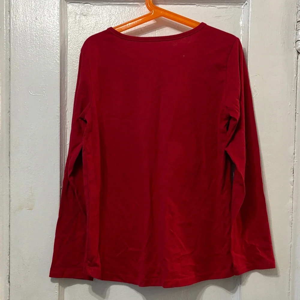 The Children's Place Bold Red Long Sleeve Tee